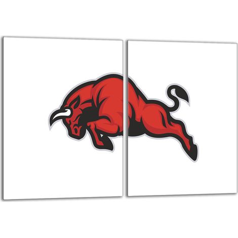Glasschutzplatte für Herd 2x40x52 Byk (1/5)