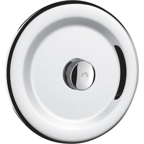 Delabie - Robinet de chasse directe TEMPOFLUX 1 encastré laiton chromé Ø 195mm temporisation 7 sec