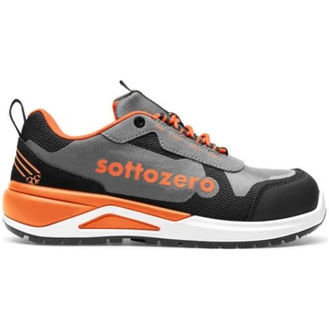 Scarpe Antinfortunistica S1PS ESD Suola Aerata Antipronazione  Sottozero Modello JET Arancione - 38 (1/2)