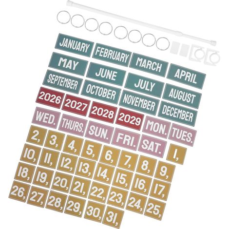 Calendrier Housoutil à installation facile avec papier (1/5)