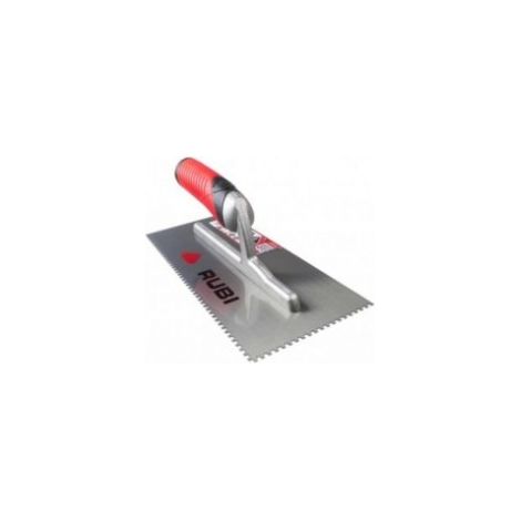 Klebestiftkamm 28 cm, Zähne quadratisch 3x3, Griff Rubiflex - Rubi