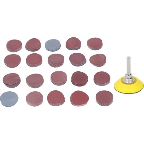 Kit De Disques De Ponçage 203 Pièces Outils De Meuleuse De Ponçage De Perceuse De 50 Mm Avec Tige De Plaque De Support Et Tampon De Protection En Mousse Souple, Papier De Verre (1/5)