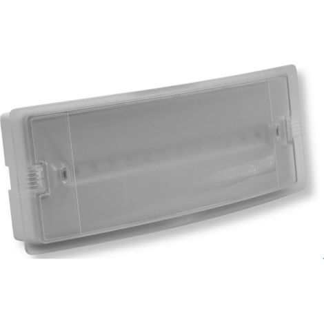 TrAdE Shop Traesio - Lampada Led Di Emergenza Da Esterno Interno Anti Blackout 1.5w Ip65 Luce 6500k Lt-49312 - (1/5)