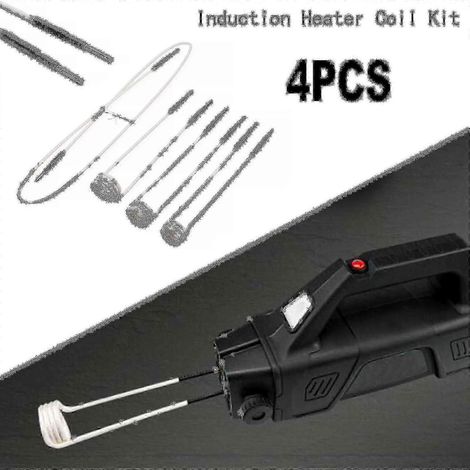 Bobine de chauffage par induction haute fréquence, bobine de chauffage électromagnétique en cuivre (1/5)
