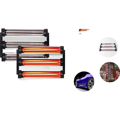 Lampe de peinture infrarouge, séchage efficace, compatibilité multi-tension, KF-6000W (1/2)