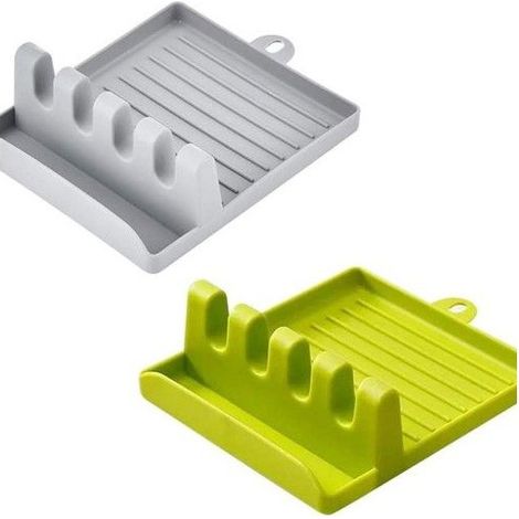 Porte-couvercles 2 pièces, porte-ustensiles, plateau à ustensiles de cuisine pour cuillères à soupe, spatules, cuillères à (1/5)