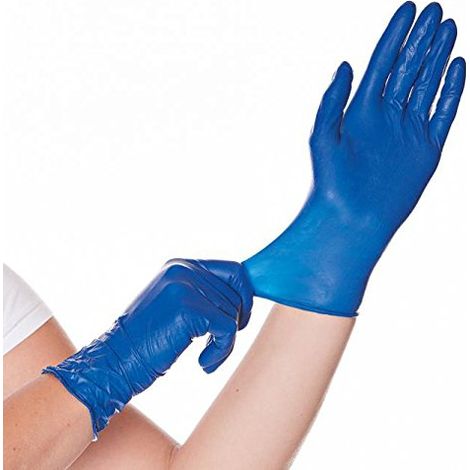 FRANZ HOMME GANTS LATEX NON POUDRÉS BLEU'SOFTBLUE'1000 STCK. FRANZ MENSCH 26706