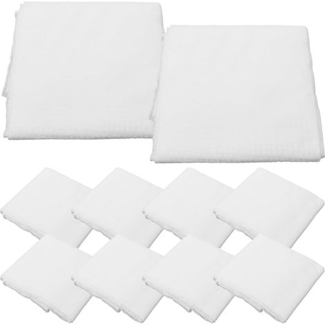 serviettes de bain jetables en coton doux épaisses et