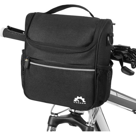 Wasserdichte, isolierte Fahrradlenkertasche für Gepäckträger, Mountainbike-/Rennradlenkertasche
