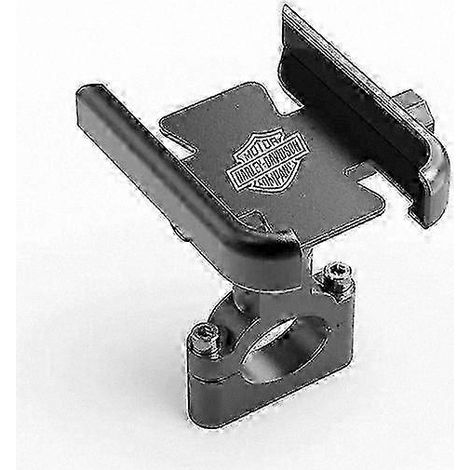 Support téléphone guidon moto GPS fixation accessoire véhicule Yvan, support ajustable pour motocyclette, étanche et robuste, montage facile sur guidon, idéal pour navigation. (1/5)