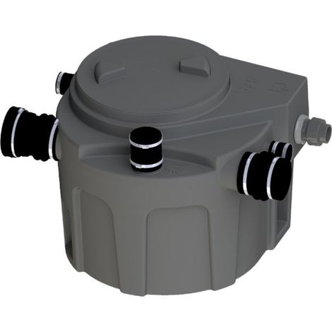 SFA – Station de relevage eaux usées enterrée – Pompe automatique 15 m³/h – Hauteur de relevage 14 m – Système de dilacération Pro X K2