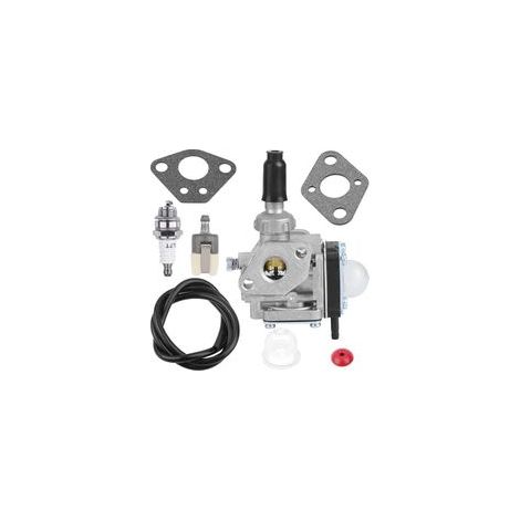 Kit de carburateur pour Kawasaki Th43 Th48 Moteur Tondeuse à Gazon Outil de Jardinage extérieur, avec Joint de Ligne de Carburant Bougie d'allumage pièces de Moteur (1/5)