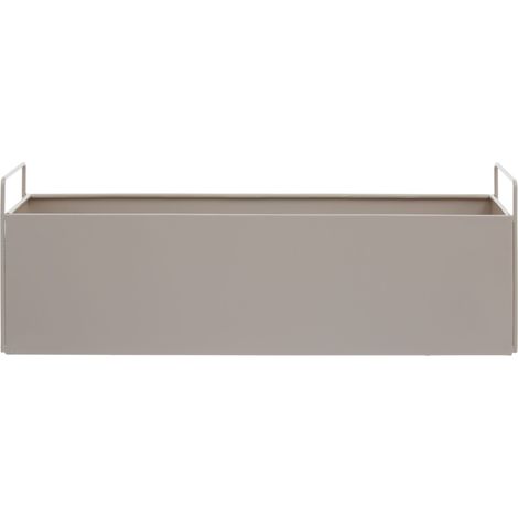 Interiors by Premier Large Natural Wall Plant Box, Robust Iron Garden Planter Box, Versatile Design Garden Box For Planting (1/5)