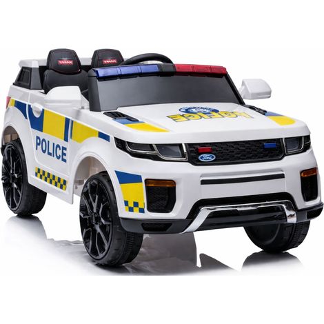 BBH-021 Luci LED per auto a batteria con telecomando musicale, colore bianco, per auto della polizia (1/5)