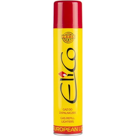 CARTUCHO RECARGABLE DE GAS PARA ENCENDEDORES DE BUTANO/PROPANO DE 300 ML EN LATA