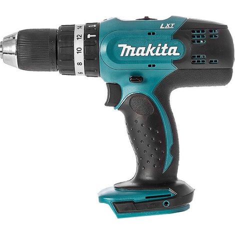 Makita – Perceuse à percussion 18V LXT 13 mm – 2 vitesses – Couple réglable 16 positions – Mandrin auto-serrant – Frein électronique
