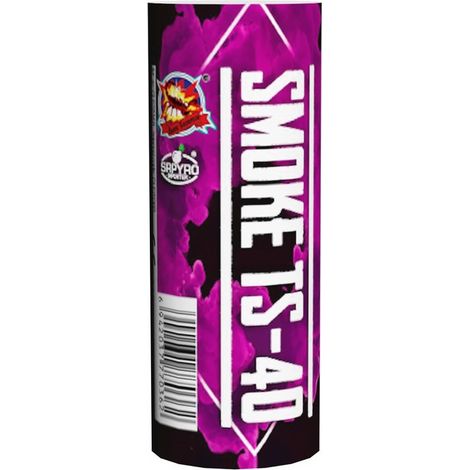 Vela de fuente de humo color púrpura para bodas, 1 unidad. (1/5)