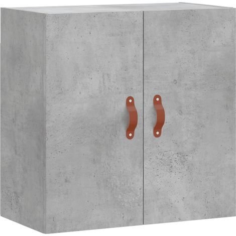 Armoire murale Salon,Meuble bas de Rangement,Meuble TV gris béton 60x31x60 cm bois d'ingénierie -37560 (1/5)