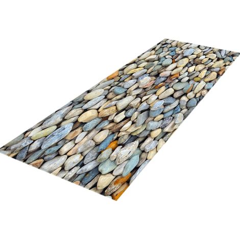 Tapis de cuisine rectangulaire à poils courts, antidérapant, en polypropylène, 40 x 120 cm (1/5)
