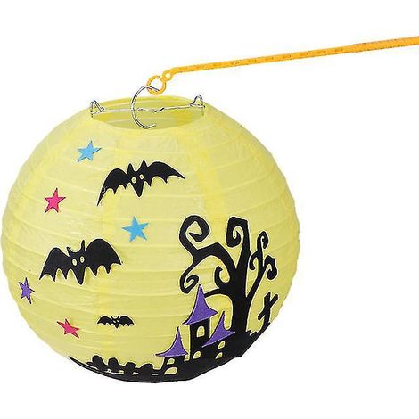 1 Stück leuchtende Halloween-Laterne