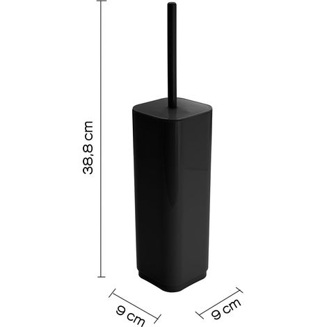 GEDY 63341400300 SEVENTY Escobillero Negro Mate - ref: 63341400300