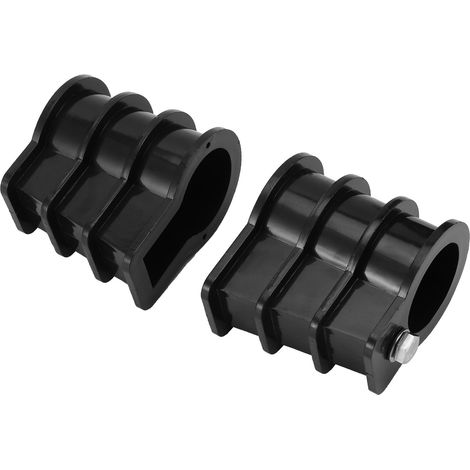 Lot de 2 pièces de boucle d'échelle en plastique encastré, accessoires d'échelle pour piscine (1/5)