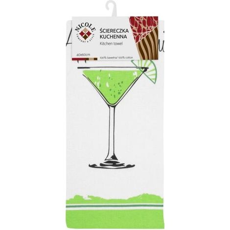 Strofinaccio da cucina in cotone, 40x60 cm, fantasia 32357