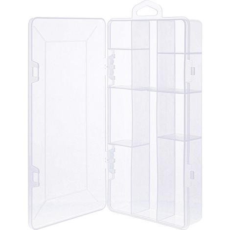 Caja de almacenamiento inline kleinteilebox 10 compartimentos clip (1/2)