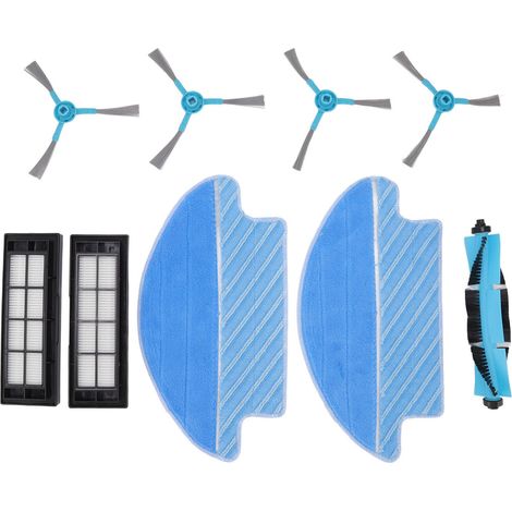 [Kit de repuesto para aspiradora robot] Conga 3090: cepillo principal de 9 piezas, filtros y mopa. (1/5)