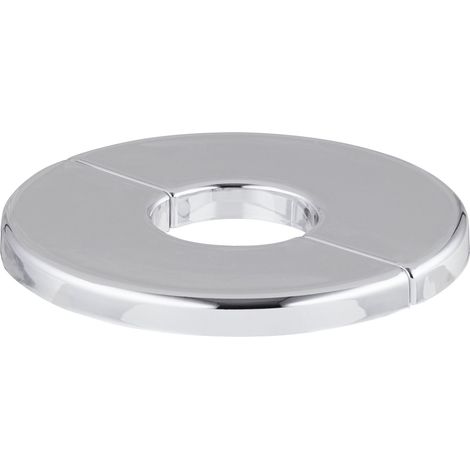 Rosace ronde à agrafes Ø60 pour 1/2 (15x21) (x2) NOYON & THIEBAULT Chromé (1/5)
