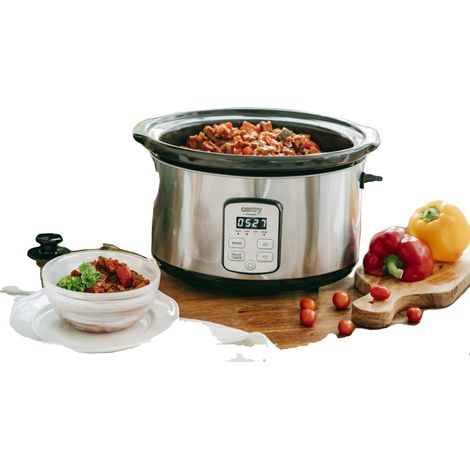Pentola a cottura lenta, capacità 4,7 L, timer programmabile, UE (1/5)