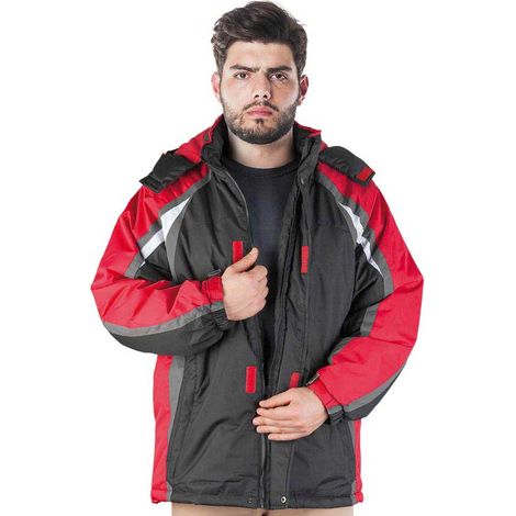 Giacca protettiva invernale isolata ROGER con cappuccio - XL