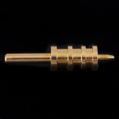 Fer à repasser à chaud pour cuir avec embout laiton, outil de maroquinerie pour lissage des bords (1/5)
