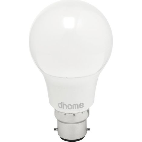 Ampolla LED Casquillo B22 2700K 806lm - 8 Vatios - Dhome