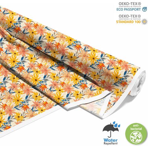 TESSUTI DECORATIVI PER ESTERNI OXFORD - Motivo Fiori I DX5152 (1/5)