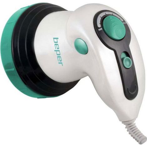 Appareil de massage anti-cellulite 4 en 1 BEPER 40.500 pour femmes : massage infrarouge, triple action circulaire, tonification et raffermissement, puissance réglable, 25 W.