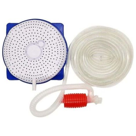 QORVA-Kit de vidange de couverture de piscine pour piscines hors sol, siphon de couverture de piscine avec tuyau de 16 pieds et pompe, f