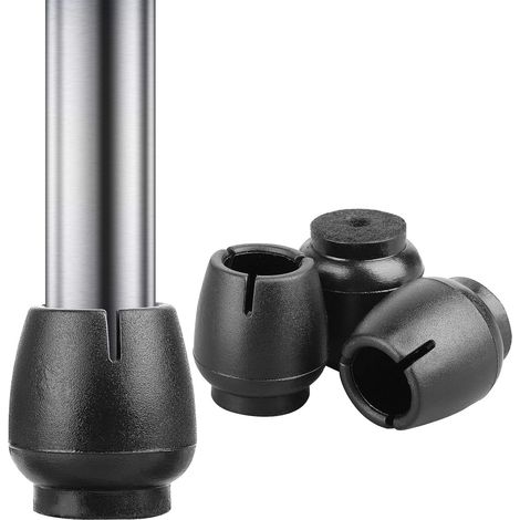 BEBUSINGOTO Paquete de 12 protectores de suelo para patas de silla pequeñas, para patas redondas de 12 mm a 16 mm (4/9" a 5/8"), tapas pequeñas para patas de silla, los mejores consejos para patas de  (1/5)