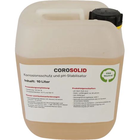 Profiline Corosolid (10 Liter) - Korrosionsschutz und pH-Stabilisator für VE-Wasser