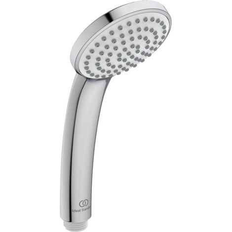 Ideal Standard Idealrain Handbrause B9400AA Wassersparend, Ø 80 mm, 1-Funktions-Handbrause, chrom (1/4)