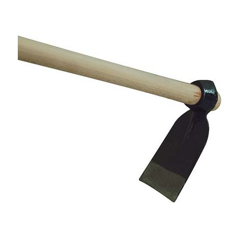 ZAPPA OCCHIO TONDO 016 + MANICO ORSATTI  ACCIAIO FORGIATO/FAGGIO GR 400 MM 75X125 H.CM 130