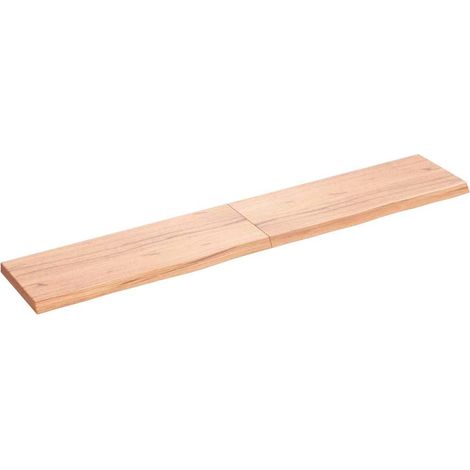 Maison Exclusive - Waschtischplatte Hellbraun 160x30x(2-4) cm Mas
