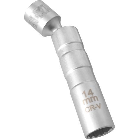 Prise de bougie d'allumage à paroi mince de 14mm, outils Laser à 12 points (1/5)