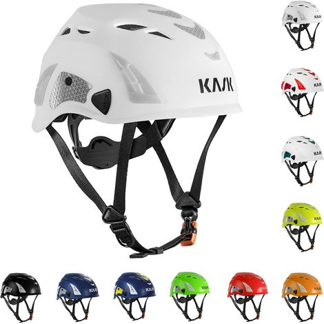 Casco da lavoro Kask Superplasma AQ HI VIZ – EN 397 - 105 cm - Bianco