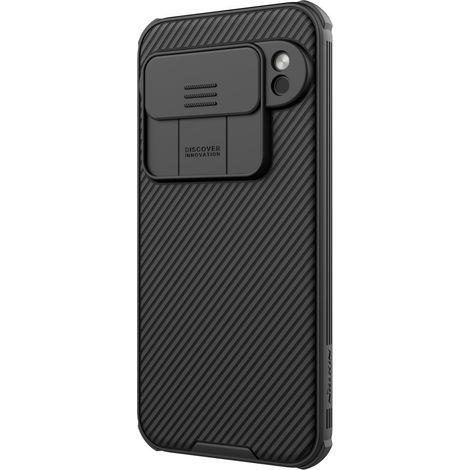 Funda Nillkin CamShield Pro Series para Google Pixel 9/9 Pro - Negra, con tapa deslizante para la cámara. (1/5)