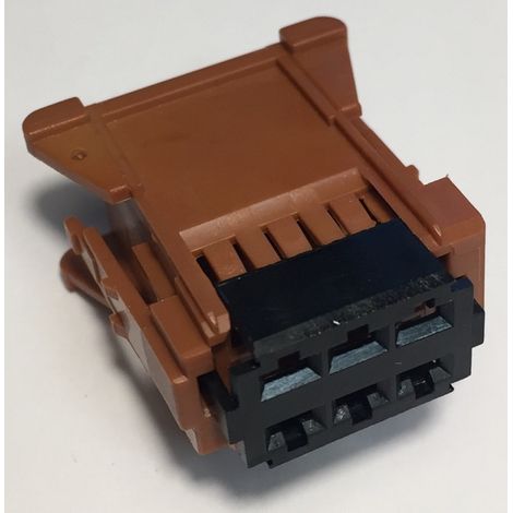 Molex 98172-1005 Connecteur automobile 6P femelle - Sicma - pas 5mm - Marron