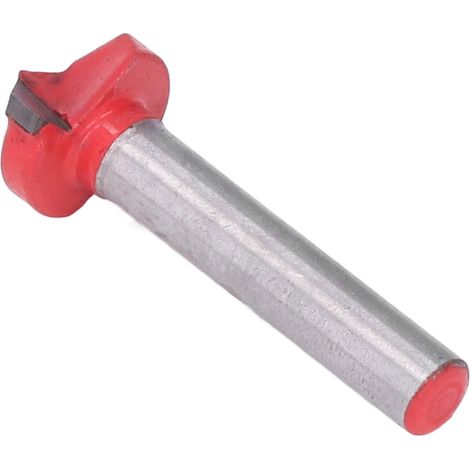 Fraise à défoncer à rainure en V 120°, carbure, coupe 16mm, queue 6mm, outil de menuiserie pour bois, fraise à bois professionnelle (1/5)
