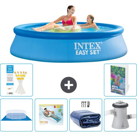 Easy Set Pool Rund - 244x61 cm - 7-teilig S171