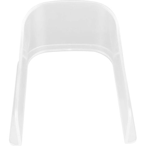 Cache-sonnette transparent en PV, résistant à la pluie et au soleil, compatible avec judas et serrure à empreinte digitale (1/4)
