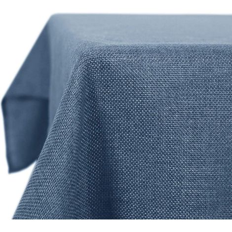 Tischdecke Lotuseffekt Wasserdicht 220 x 130 cm (Rechteckig) Blau (1/5)